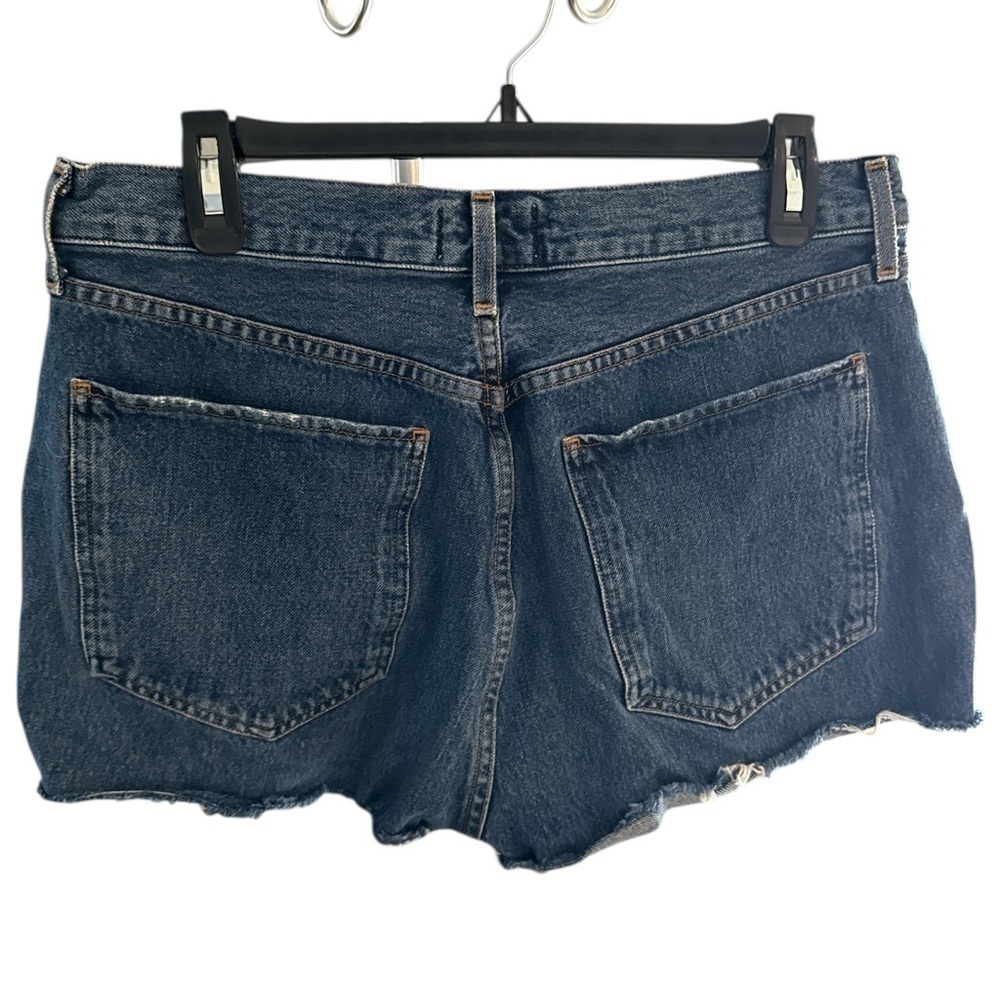 AGOLDE Riley High Rise Cut Jean into Shorts - Picture 3 of 7